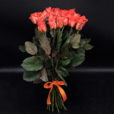 25 оранжевых роз 