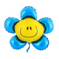 Воздушный шар "Цветочек синий"