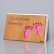 Деревянная открытка "С рождением доченьки"